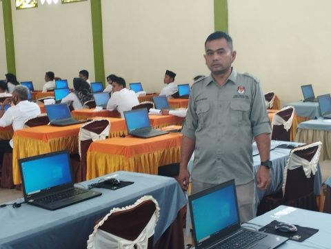 467 Orang Ikuti Ujian CAT Badan Adhoc Pemkab Padang Lawas